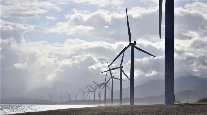 Windmill Farm on Shore