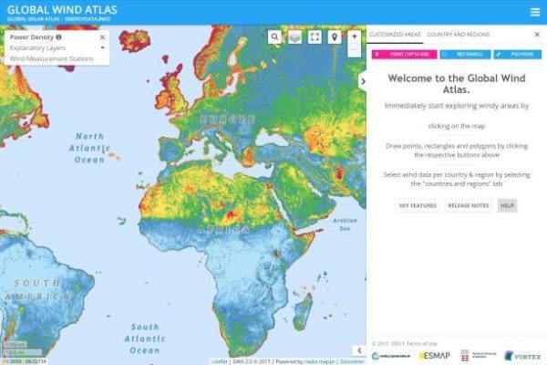 World Bank's Free Wind Atlas- a fillip to Renewable Energy Projects