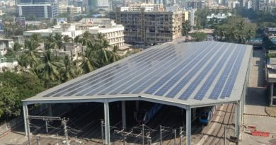 Solar Panels at Mumbai Metro Station