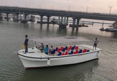 Solar powered Boat in Mahindra