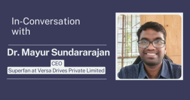 Dr. Mayur Sundararajan CEO - Superfan at Versa Drives Private Limited