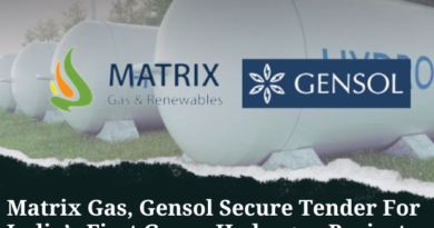 Matrix Gas, Gensol Secure Tender For India’s First Green Hydrogen Project