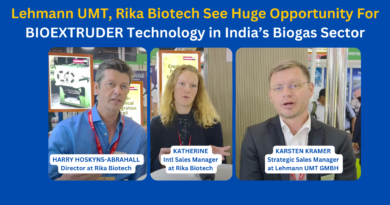 Lehmann UMT, Rika Biotech See Huge Opportunity For BIOEXTRUDER Technology in India’s Biogas Sector